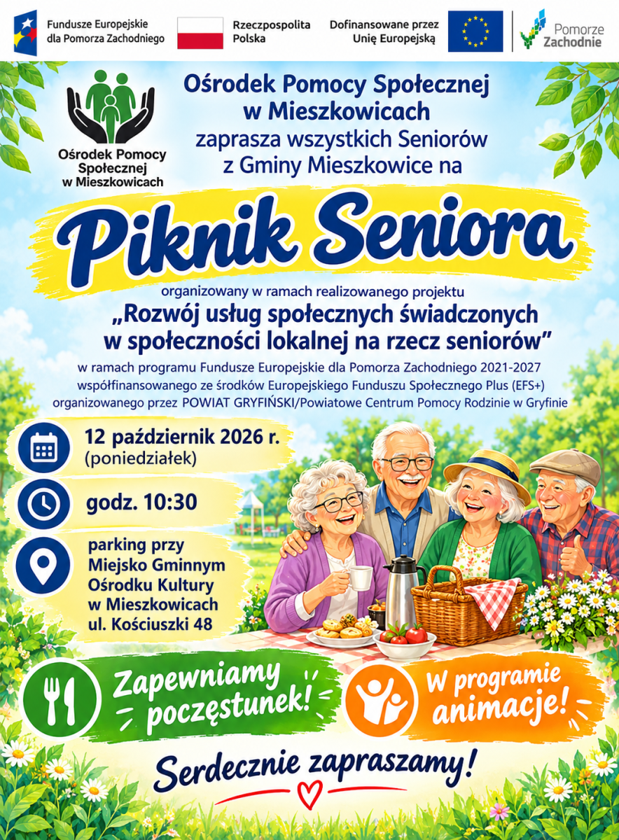 Zdjęcie: Piknik Seniora w Mieszkowicach